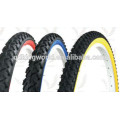 Colour Wall Touring Bicycle Tyre With Popular Pattern